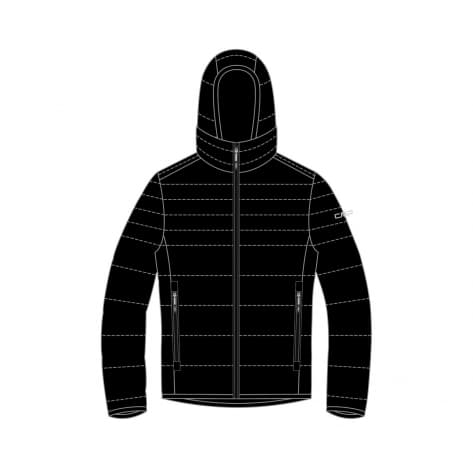 CMP Herren Winterjacke MAN JACKET FIX HOOD 34K2807 