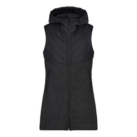 CMP Damen Weste WOMAN VEST LONG FIX HOOD 34M0366 