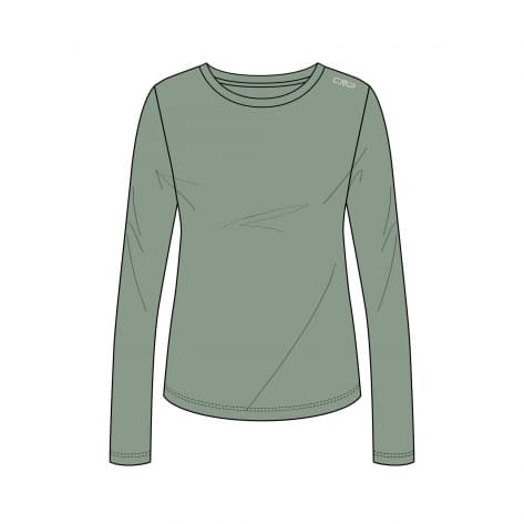 CMP Damen Langarmshirt Woman T-Shirt 34N0886 