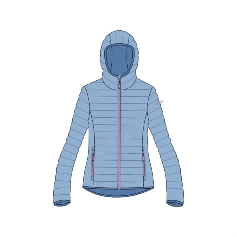 CMP Mädchen Jacke Kid G Jacket Fix Hood 34Z5155 