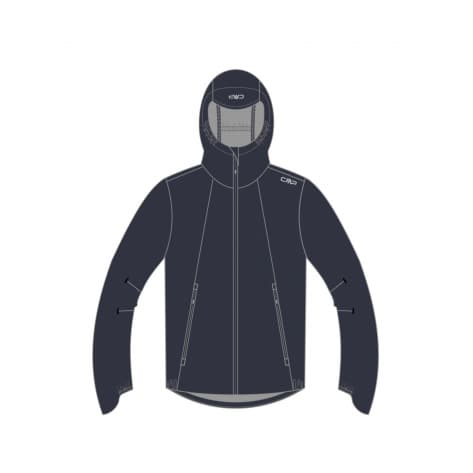 CMP Herren Regenjacke Man Jacket Fix Hood 34Z6557 
