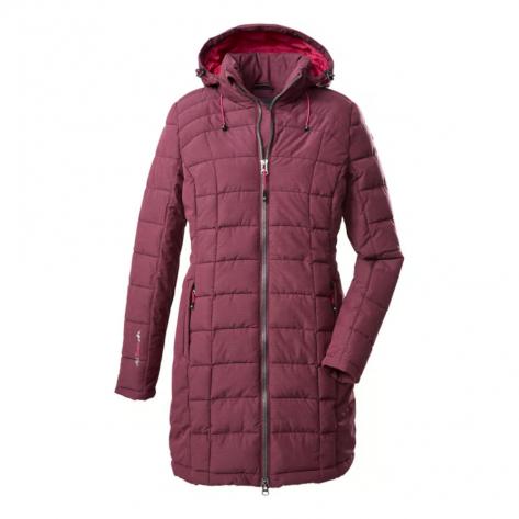 killtec Damen Parka Skane WMN Quilted PRK 35618-000-00439 44 Pflaume | 44