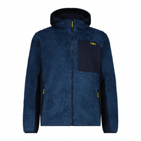 CMP Herren Fleecejacke MAN JACKET FIX HOOD 35P3027 