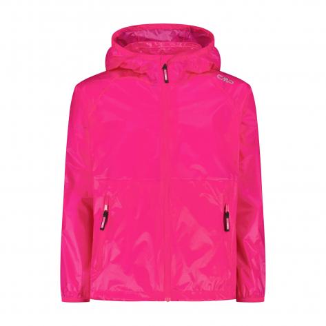 CMP Mädchen Regenjacke KID G JACKET RAIN FIX HOOD 35X7375 