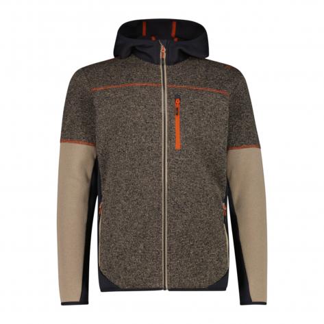 CMP Herren Fleecejacke Man Jacket Fix Hood 36H2437 