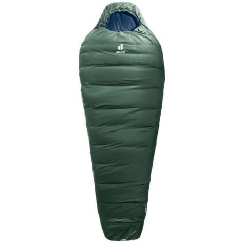 Deuter Schlafsack Orbit 0° 3701224-2349 0 Ivy-Ink | Reißverschluss rechts