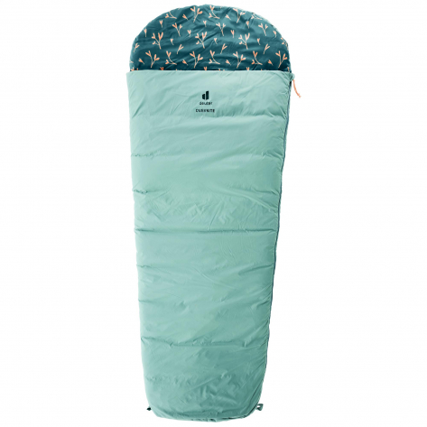 Deuter Schlafsack Overnite 3721023-2346 1 Jade-Deepsea | Reißverschluss links