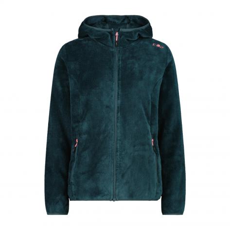 CMP Damen Fleecejacke Woman Jacket Fix Hood 38P1546 