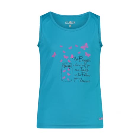 CMP Mädchen Tanktop KID G TOP 38T6375-L708 98 Hawaian | 98