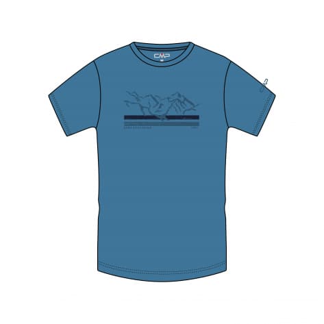CMP Jungen T-Shirt KID T-Shirt 38T6744-L988 164 Pacific | 164