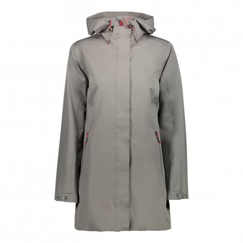 CMP Damen Softshelljacke Fix Hood Long Jacket 38Z5386-P621 36 Tortora | 36