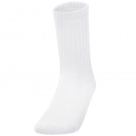 Jako Sportsocken lang 3er Pack 3944-00 39-42 weiß | 39-42