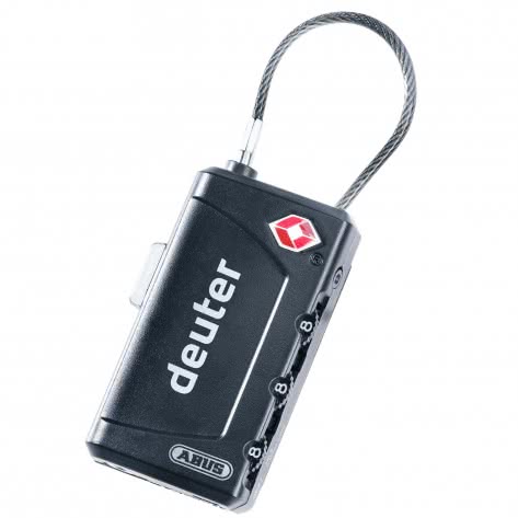 Deuter Gepäckschloss TSA Cable Lock 3951321-7000 Black | One size