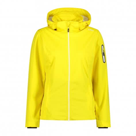 CMP Damen Softshelljacke Woman Jacket Zip Hood 39A5016-R460 34 Lemon | 34