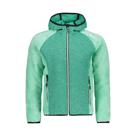 CMP Mädchen Fleecejacke Girl Jacket Fix Hood 39H0995 