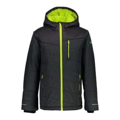 CMP Jungen Outdoorjacke Boy Jacket Fix Hood 39K3144-U973 98 NERO MEL. | 98