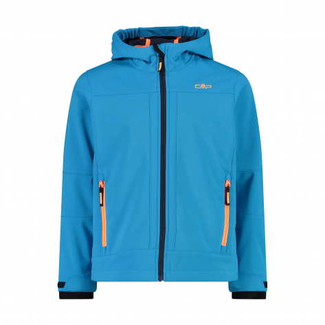 CMP Jungen Softshell Jacke Fix Hood 3A00094-L747 176 Danubio | 176