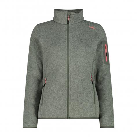 CMP Damen Jacke Knitted Melange Fleece Jacket 3H14746 