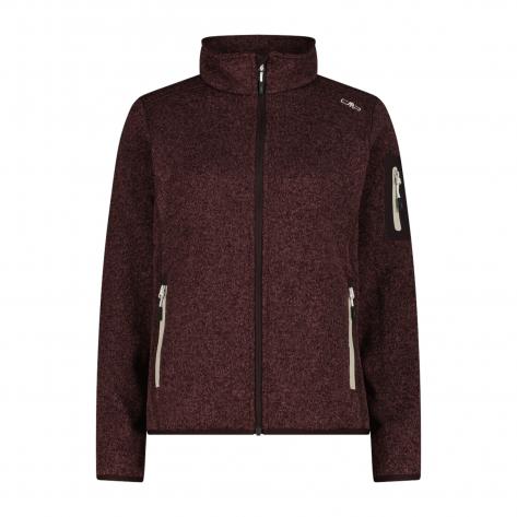 CMP Damen Jacke Knitted Melange Fleece Jacket 3H14746 
