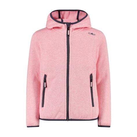 CMP Mädchen Fleece Jacke Fix Hood 3H19825 