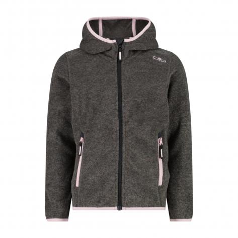 CMP Mädchen Fleecejacke Kid G Jacket Fix Hood 3H19825A 