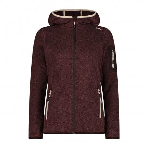 CMP Damen Jacke Knitted Melange Hoody 3H19826 
