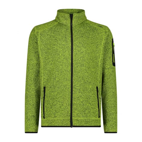 CMP Herren Fleece Jacke Knitted Jacket 3H60747N-18ES 54 Acido-Nero2.0 | 54