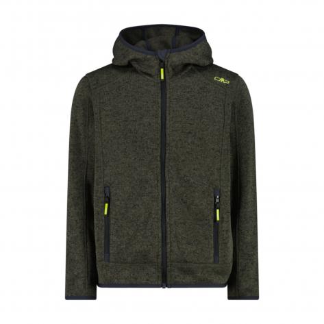 CMP Jungen Fleece Jacke Fix Hood 3H60844 