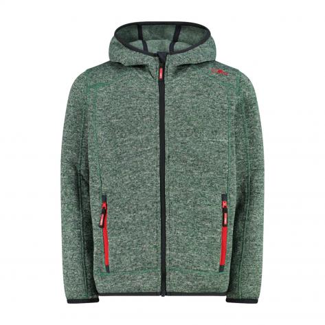 CMP Jungen Fleece Jacke Fix Hood 3H60844 
