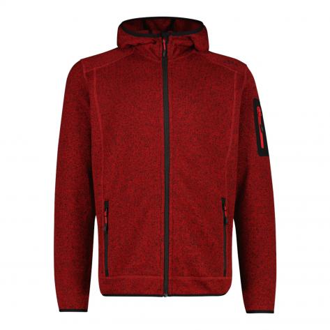 CMP Herren Fleecejacke Knitted Fix Hood Jacket 3H60847N 