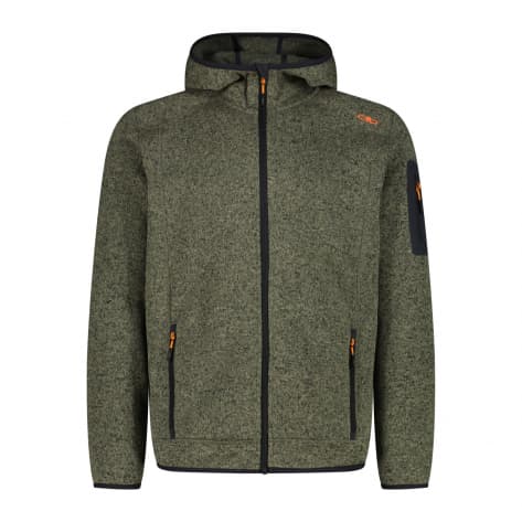 CMP Herren Fleecejacke Knitted Fix Hood Jacket 3H60847N 