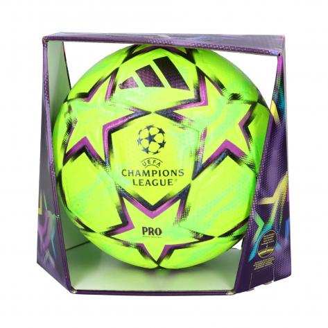 adidas Fussball UCL PRO WTR 26/27 KE9769 5 Lucid Lemon/Purple Burst | 5