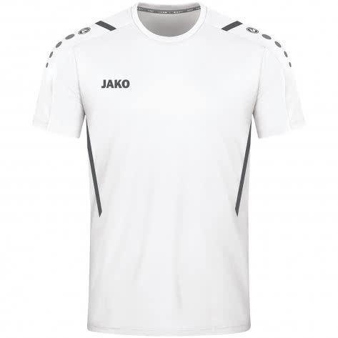Jako Kinder Trikot Challenge 4221-002 128 Weiß/Anthra Light | 128