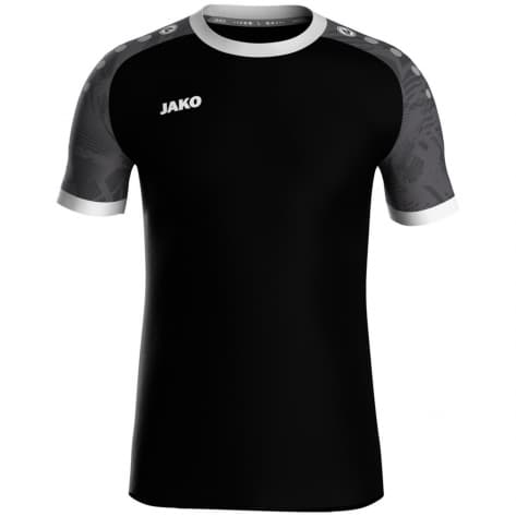 Jako Herren Trikot Iconic KA 4224-801 XXL Schwarz/Anthrazit | XXL