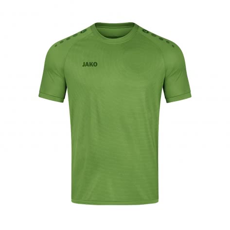 JAKO Herren Trikot Porto LA, Soft Green/schwarz, XXL – Langarm, 100% Polyester, Mit JAKO-Dots