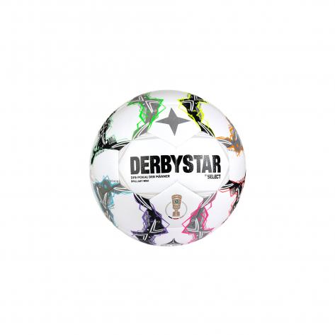 Derbystar Mini-Fussball DFB-Pokal Brillant Mini v26 26/27 4329000026 Weiss/Mehrfarbig | Mini