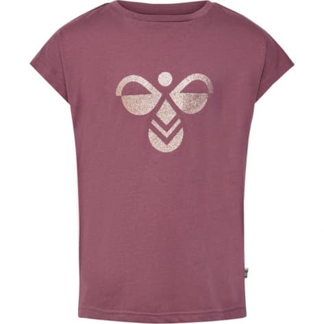 Hummel Kinder T-Shirt hmlDIEZ S/S Shirt 221468-4085 128 Rose Brown | 128