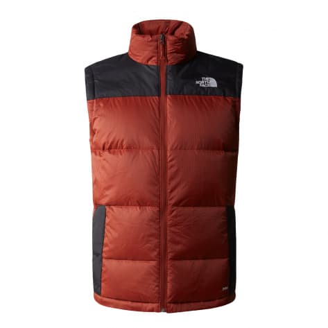 The North Face Herren Daunenweste Diablo Down Vest 4M9K-WEW L Brandy Brown/TNF Black | L