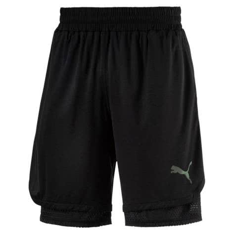 Puma Herren Short Reversible Training Short 515176-01 S Puma Black-Puma Black | S