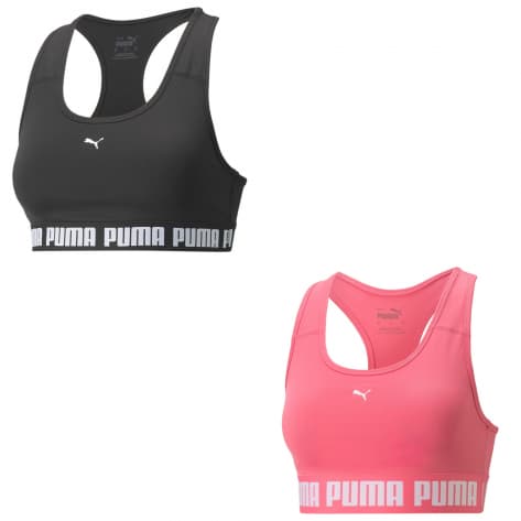 Puma Damen Sport BH Mid Impact Puma Strong Bra 521598 