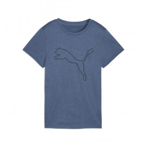 Puma Damen T-Shirt TAD ESSENTIAL Heather Logo Tee 525893 