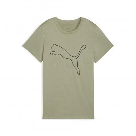 Puma Damen T-Shirt TAD ESSENTIAL Heather Logo Tee 525893 