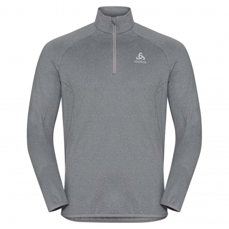 Odlo Herren Fleece Top Midlayer 1/2 zip CARVE LIGHT 541792-15700 M Grey Melange | M