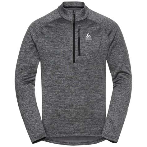 Odlo Herren Midlayer 1/2 Zip FLI 542552-10734 M Dark Grey Melange | M