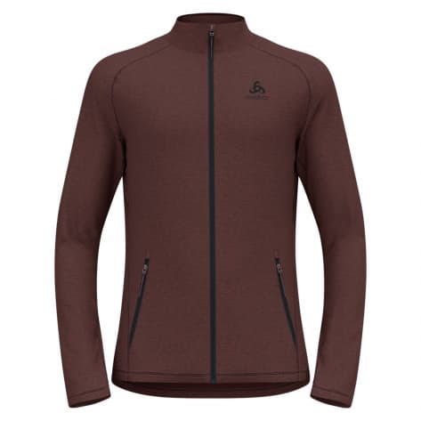 Odlo Herren Fleecejacke FLI Mid Layer 542562-30911 L Fudge Melange | L