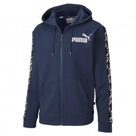 Puma Herren Sweatjacke AMPLIFIED Hooded Jacket TR 581396-43 S Dark Denim | S