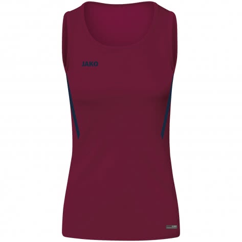 Jako Damen Tanktop Challenge 6021-132 34 Maroon/Marine | 34