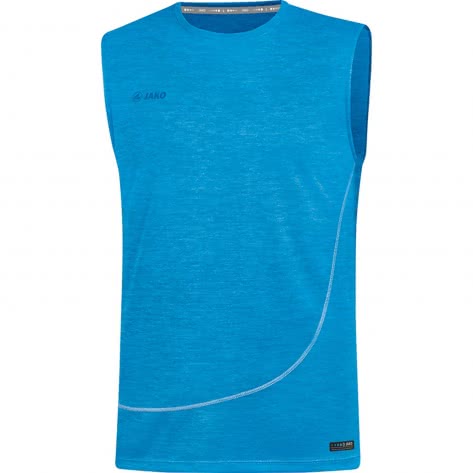 Jako Herren Trainingsshirt Tanktop Active Basics 6049-89 XS JAKO blau meliert | XS