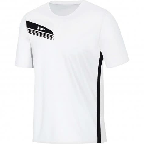 Jako Herren Laufshirt T-Shirt Athletico 6125-00 S weiß/schwarz | S