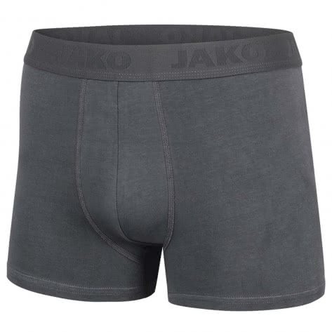 Jako Herren Boxershorts Premium 2er Pack 6205-21 L anthrazit | L
